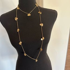 CR Gold Chain Necklace